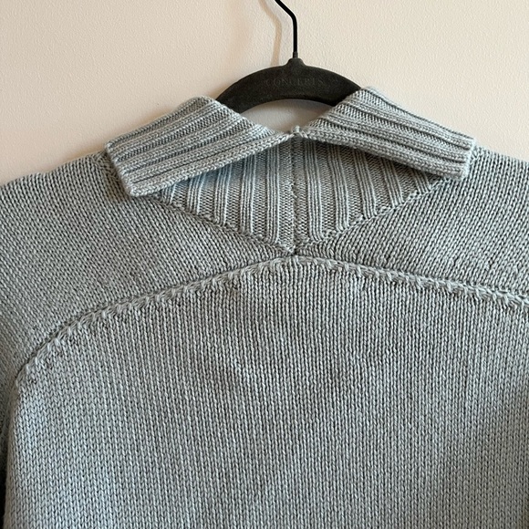 Jil Sander roll-neck loose-fit jumper CASHMERE Sweater Size 40 - Picture 13 of 14